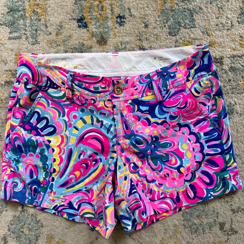 Lilly Pulitzer callahan shorts size 4